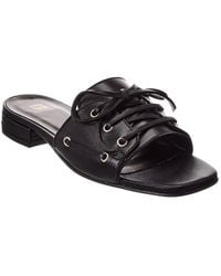 M by Bruno Magli - Ivette Leather Sandal - Lyst