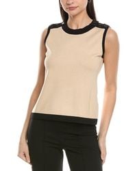 KARL LAGERFELD - Combo Knit Top - Lyst
