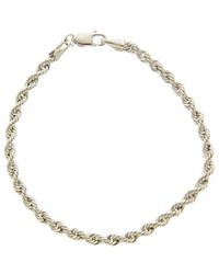 Italian Gold - 14K 3.3Mm Hollow Rope Bracelet - Lyst