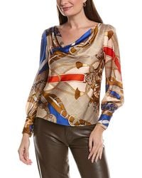 tyler boe - Olivia Silk Status Blouse - Lyst
