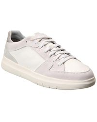 Geox - Merediano Canvas & Suede Sneaker - Lyst