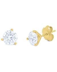 Diana M. Jewels - Diana M. Fine Jewelry 14K 2.00 Ct. Tw. Lab Grown Diamond Studs - Lyst