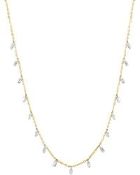 Effy Fine Jewelry - 14K 0.41 Ct. Tw. Diamond Necklace - Lyst