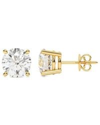 Lab Grown Diamonds - 14K 6.00 Ct. Tw. Lab-Grown Diamond Earrings - Lyst