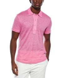 Orlebar Brown - Sebastian Linen Polo Shirt - Lyst
