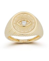 Ember Fine Jewelry 14k Diamond Ring - Metallic