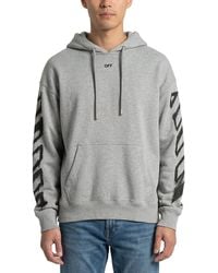 Off-White c/o Virgil Abloh - Virgil Spray Arrow Hoodie - Lyst