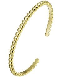 Rachel Glauber - 14k Plated Bangle Bracelet - Lyst