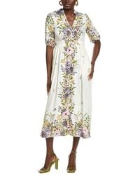 Maison Tara - Stone Midi Dress - Lyst