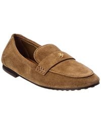 Tory Burch - Ballet Suede Loafer - Lyst