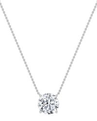 Lab Grown Diamonds - 14K 0.75 Ct. Tw. Lab-Grown Diamond Pendant - Lyst