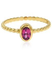 TIRAMISU - 14K Over 0.63 Ct. Tw. Rhodolite Garnet Ring - Lyst