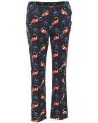 Miu Miu - 2014 Wool Cropped Trouser, Size It (Authentic Pre-Loved) - Lyst