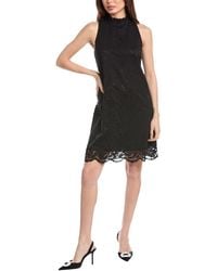 Anne Klein - Allover Lace Shift Dress - Lyst