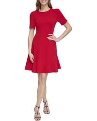 DKNY - Fit & Flare Dress - Lyst