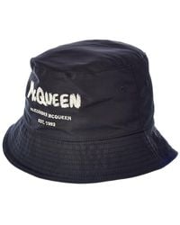 McQueen - Graffiti Bucket Hat - Lyst