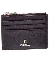 Furla - Camelia Small Leather Zipped Card Case - Lyst
