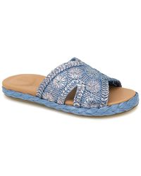Gentle Souls - By Kenneth Cole Tristan Raffia Sandal - Lyst
