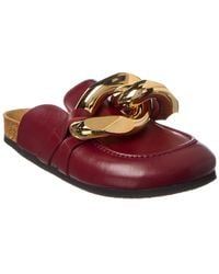 JW Anderson - Chain Leather Mule - Lyst