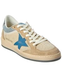 Golden Goose - Ballstar Suede Sneaker - Lyst