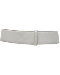 Jil Sander - Minimal Wide Leather Belt (Authentic Pre-Loved) - Lyst
