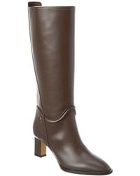 Ferragamo - Torris Leather Boot - Lyst