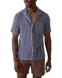 Faherty - Cabana Towel Terry Shirt - Lyst