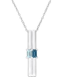 Rina Limor - Drop 0.80 Ct. Tw. Sky Blue Topaz Drop Pendant - Lyst