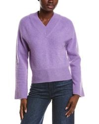 NAADAM - Premium Cashmere Raglan V-Neck Sweater - Lyst