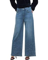 Hudson Jeans - Jodie Crystal Wide Leg Jean - Lyst