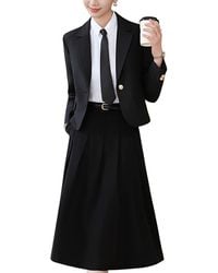 Olivia Taylor - 2Pc Blazer & Skirt Set - Lyst