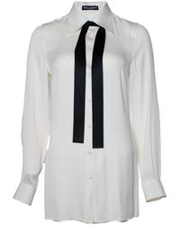 Dolce & Gabbana - Bow Shirt, Size It (Authentic Pre-Loved) - Lyst