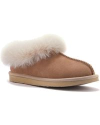 Australia Luxe - Outback Suede Slippers - Lyst