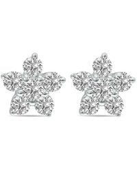 Lab Grown Diamonds - 14k 0.50 Ct. Tw. Lab-grown Diamond Star Earrings - Lyst
