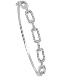 Sabrina Designs - 14k 0.91 Ct. Tw. Diamond Link Bangle Bracelet - Lyst