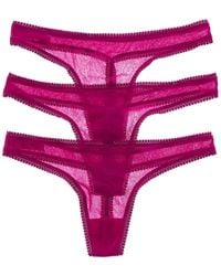 On Gossamer - Set Of 3 Hip G-String - Lyst