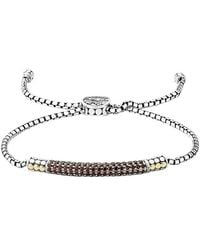 Samuel B. - 18K & 1.41 Ct. Tw. Garnet Bracelet - Lyst