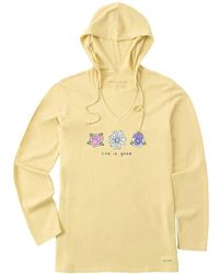 Life Is Good. - Hooded T-Shirt - Lyst