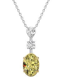 Lab Grown Diamonds - 14K 1.75 Ct. Tw. Lab-Grown Diamond Pendant - Lyst