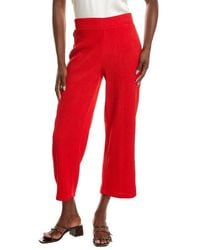 Anne Klein - Wide Leg Crop Pant - Lyst