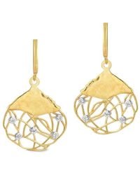 Reiss - 14K 0.20 Ct. Tw. Diamond Earrings - Lyst