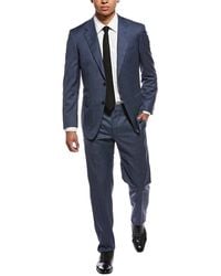 Canali - 2Pc Wool & Silk-Blend Suit - Lyst