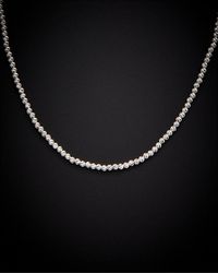 Italian Gold - 14K 2.5Mm Diamond Cut Bead Necklace - Lyst