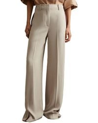 Reiss - Isla Wide Leg Side Stripe Pant - Lyst
