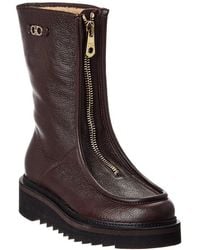 Ferragamo - Eurialo Leather Boot - Lyst
