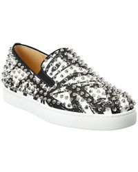 Christian Louboutin Roller-Boat Slip-Ons for Up to 29% at