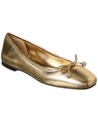 Jimmy Choo - Elme Leather Flat - Lyst