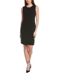 BOSS - Dirusa Wool-Blend Midi Dress - Lyst