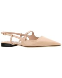 Gucci - Jimmy Choo Didi Flat Patent Ballerina Flat - Lyst