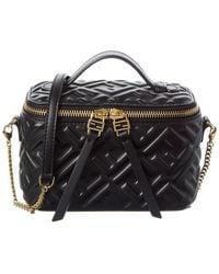Fendi - Ff Leather Vanity Case (Authentic Pre-Loved) - Lyst
